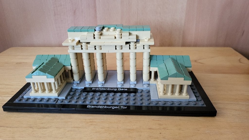 LEGO Architecture Set Porte de Brandenbourg (incomplet), Enlèvement, Utilisé, Lego, Architecture