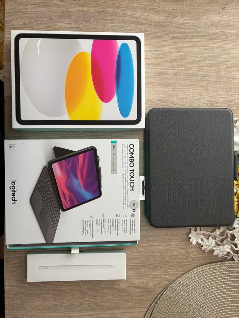 ipad apple + clavier + pencil, Informatique & Logiciels, Enlèvement, Comme neuf