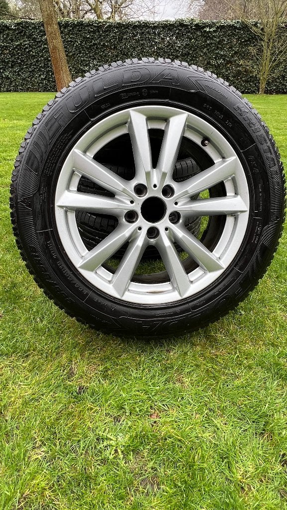 Originele 18" BMW X5 Winterset – 255/55 R18 109H (Als nieuw), Auto-onderdelen, Banden en Velgen, Ophalen, 18 inch, Gebruikt, 255 mm