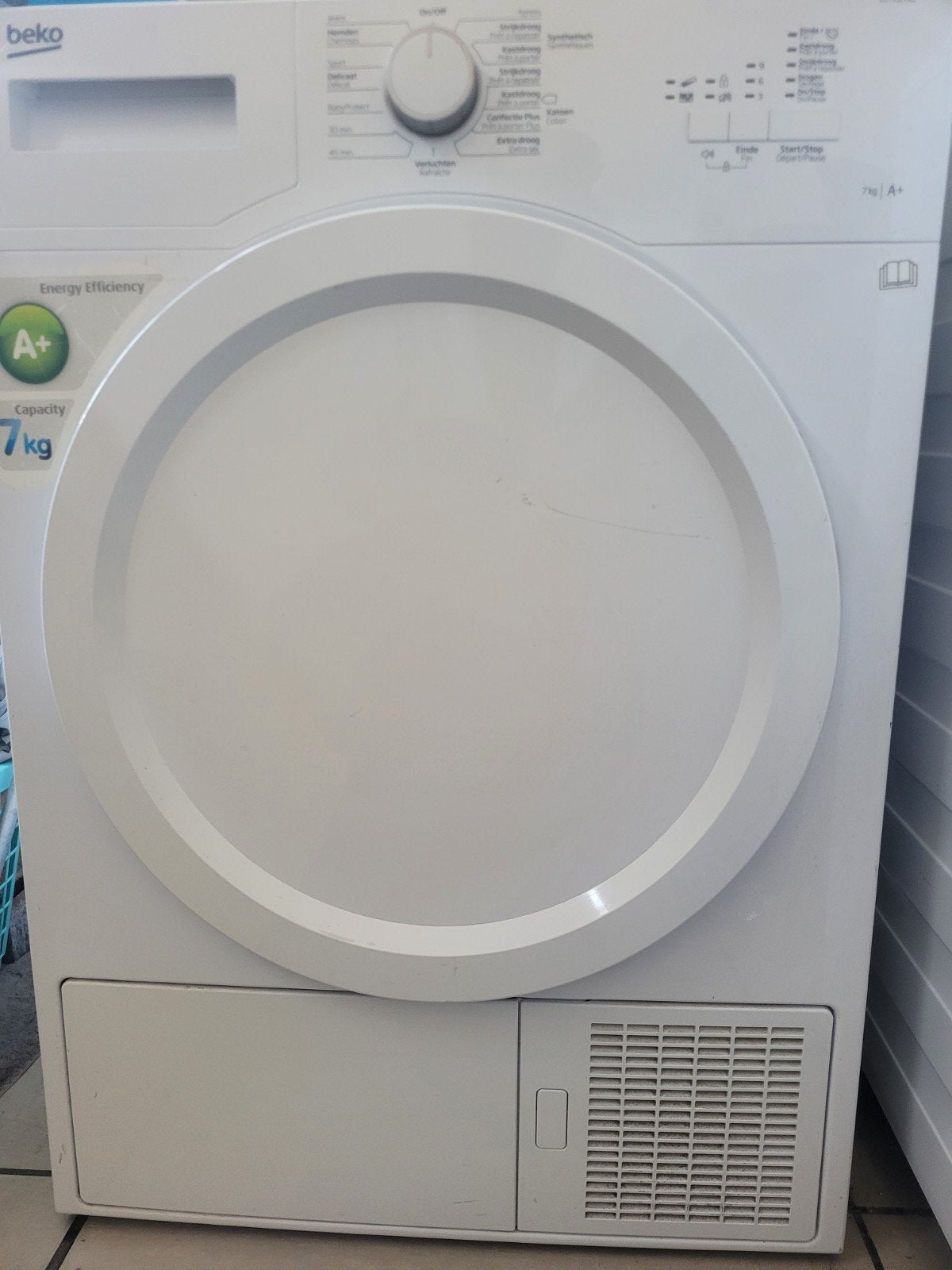 Beko 7 kg A+ wasdroger, Elektronische apparatuur, Ophalen