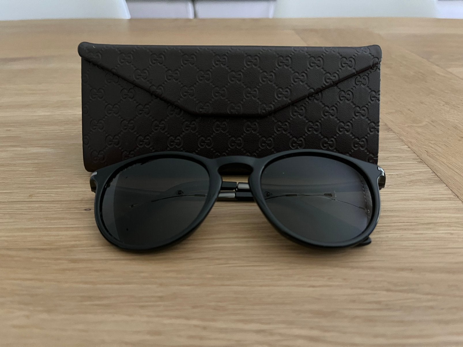 Zonnebril Gucci, Ophalen, Nieuw, Zwart, Zonnebril