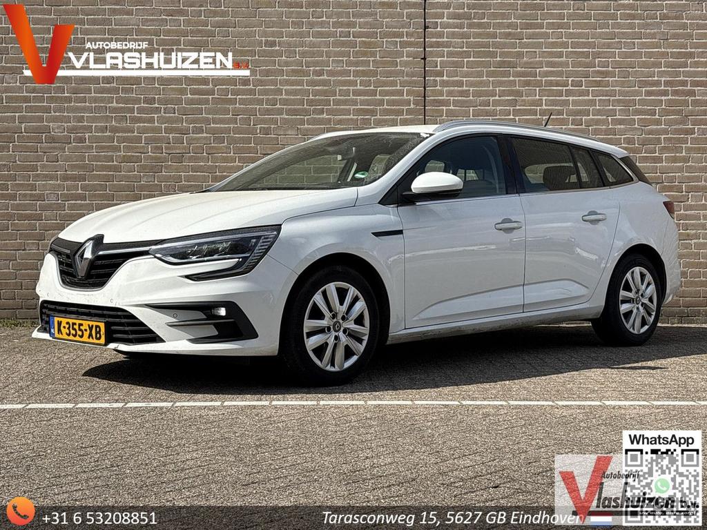 Renault Megane Estate 1.3 TCe Business Zen | € 6.950,- NETTO, Auto's, Renault, Automaat, Zwart, Wit, Bedrijf