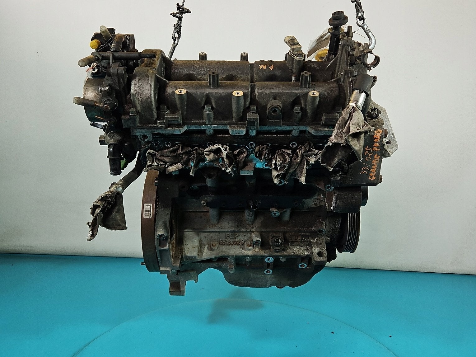 Moteur 199A3000 Nu PUNTO FIAT, Envoi, Utilisé, Daihatsu