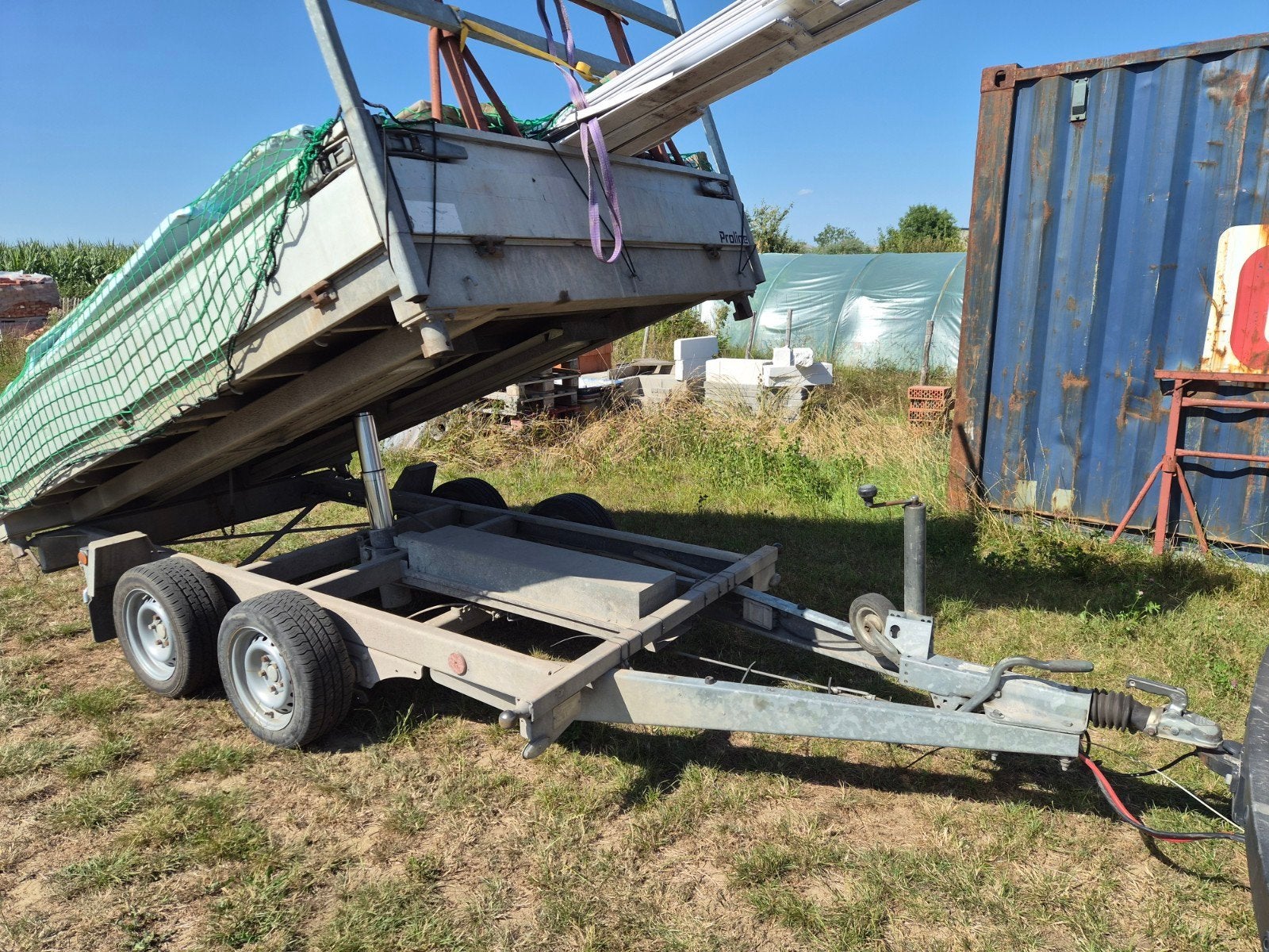 proline 3weg kipper 2700kg, Ophalen