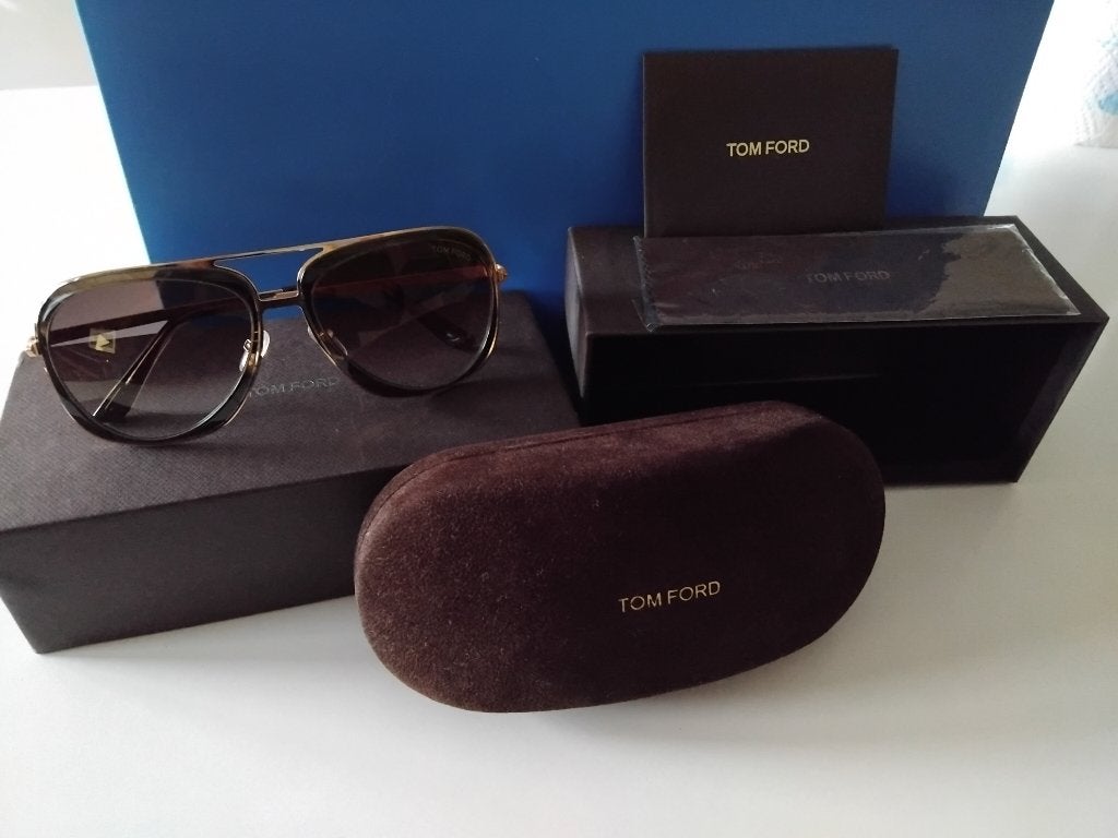 Lunettes de soleil homme Tom Ford marron, Neuf, Autres marques, Enlèvement ou Envoi, Autres couleurs