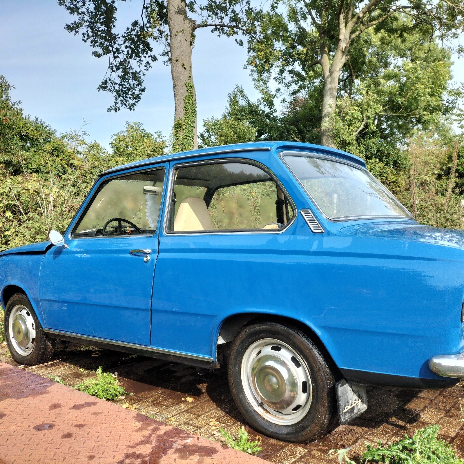 Daf 55 sedan 1972, Auto's, Automaat, 4 zetels, Beige, 4 cilinders