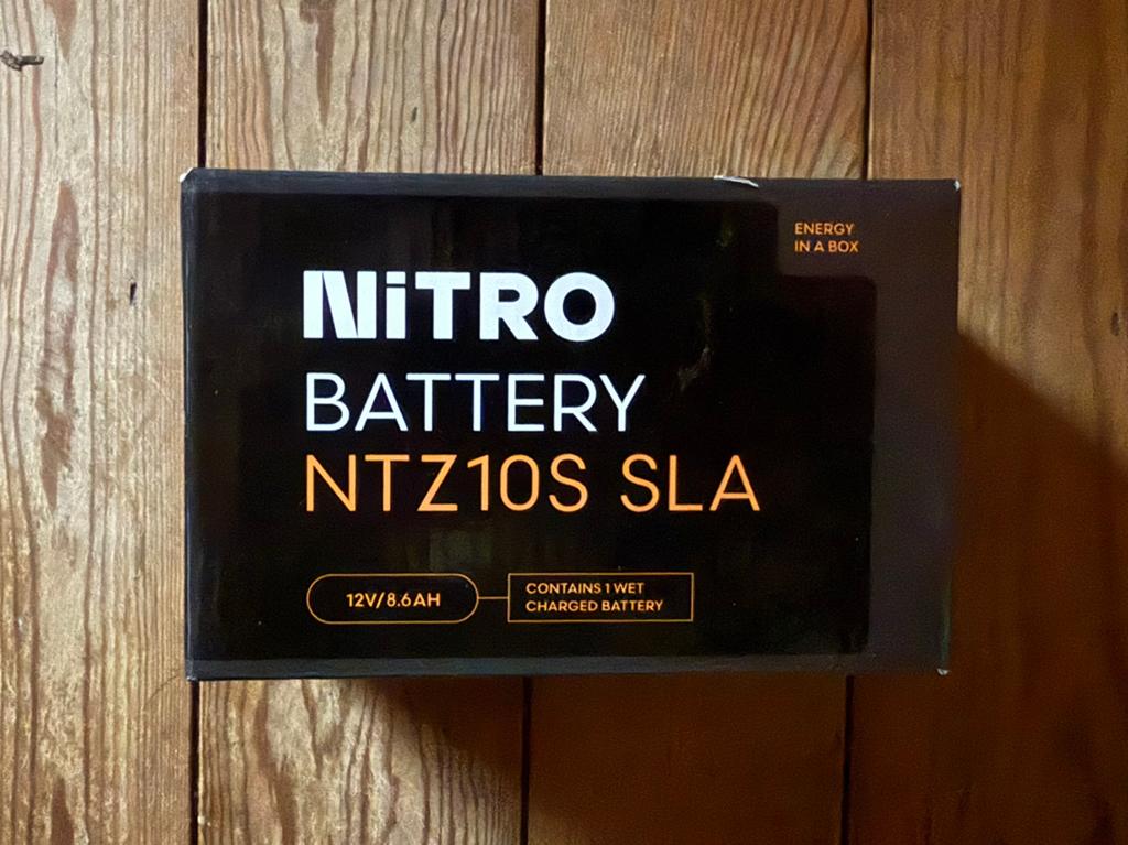 Nitro batterij NTZ10S SLA, Motoren, Accessoires | Overige, Ophalen