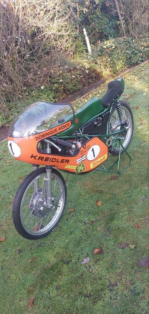Kreidler van veen racer  1973  hans hummel, Fietsen en Brommers, Ophalen, 50 cc, 5 versnellingen, Kreidler van veen
