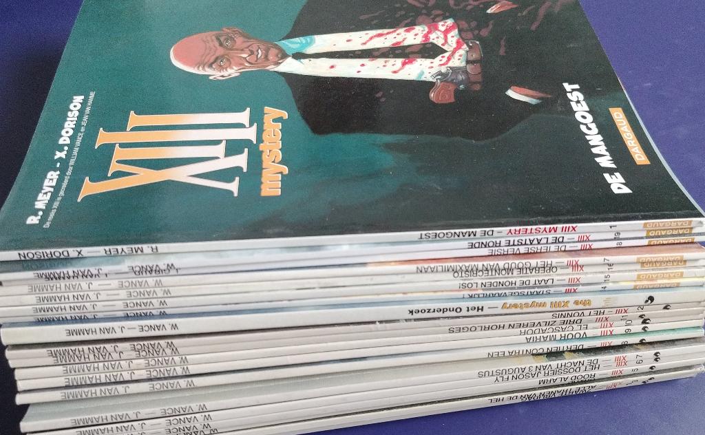 strip XIII n1-19 +mystery1, Boeken, Stripverhalen, Complete serie of reeks, Ophalen, Zo goed als nieuw, W.VANCE -J. VAN HAMME