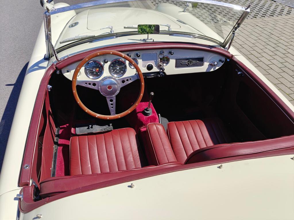 MGA 1957 cabrio, Beige, Leder, Overige kleuren, 1500 cc