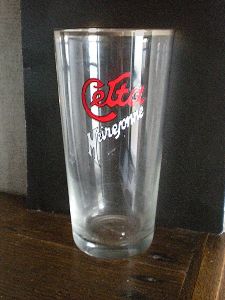 CELTA MEIRESONNE  33 cl, Collections, Enlèvement ou Envoi, Comme neuf, Verre ou Verres