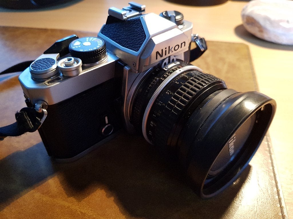 Nikon 35mm reflexcamera, Audio, Tv en Foto, Ophalen, Gebruikt, Compact, Nikon