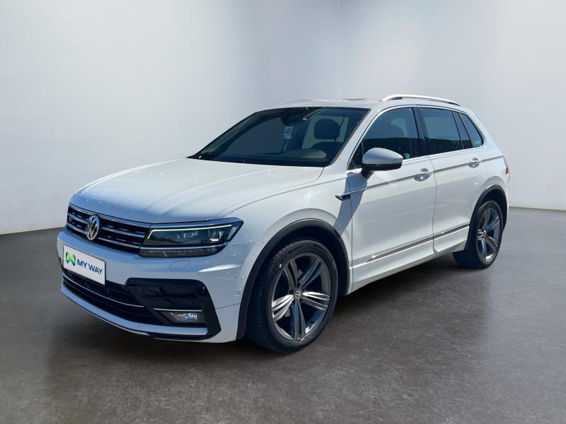Volkswagen Tiguan R-Line*Boite auto*GPS*Caméra360*Toit pano, Achat, Euro 6, Entreprise, Noir