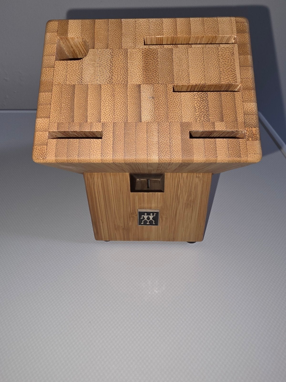 Bloc pour couteaux Zwilling, Enlèvement ou Envoi, Comme neuf, Bois, Brun