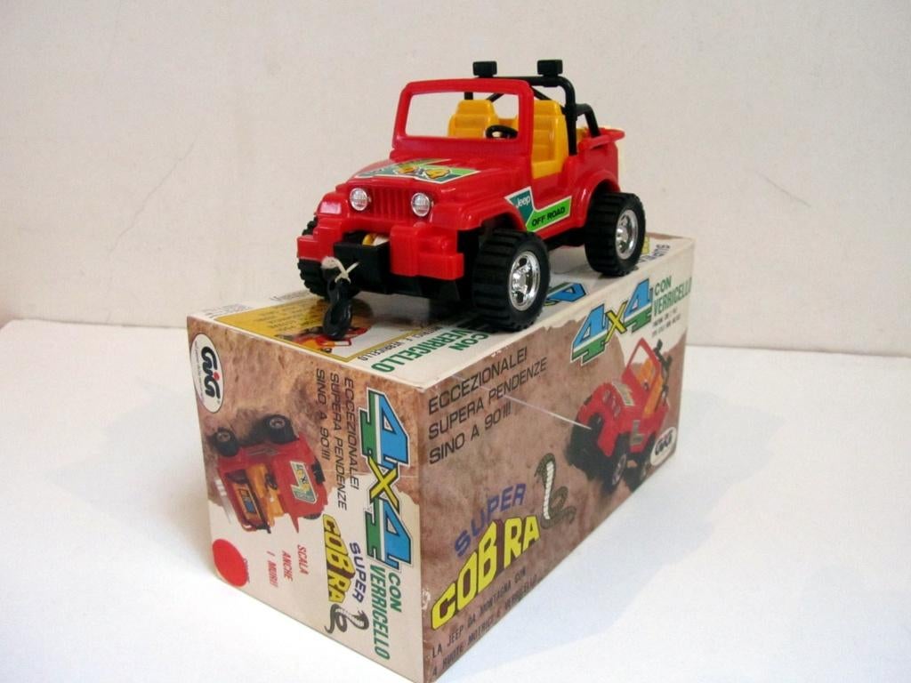 Jeep 4X4 Super Cobra by GIG Japan (1980's), Enlèvement ou Envoi, Neuf, Voiture