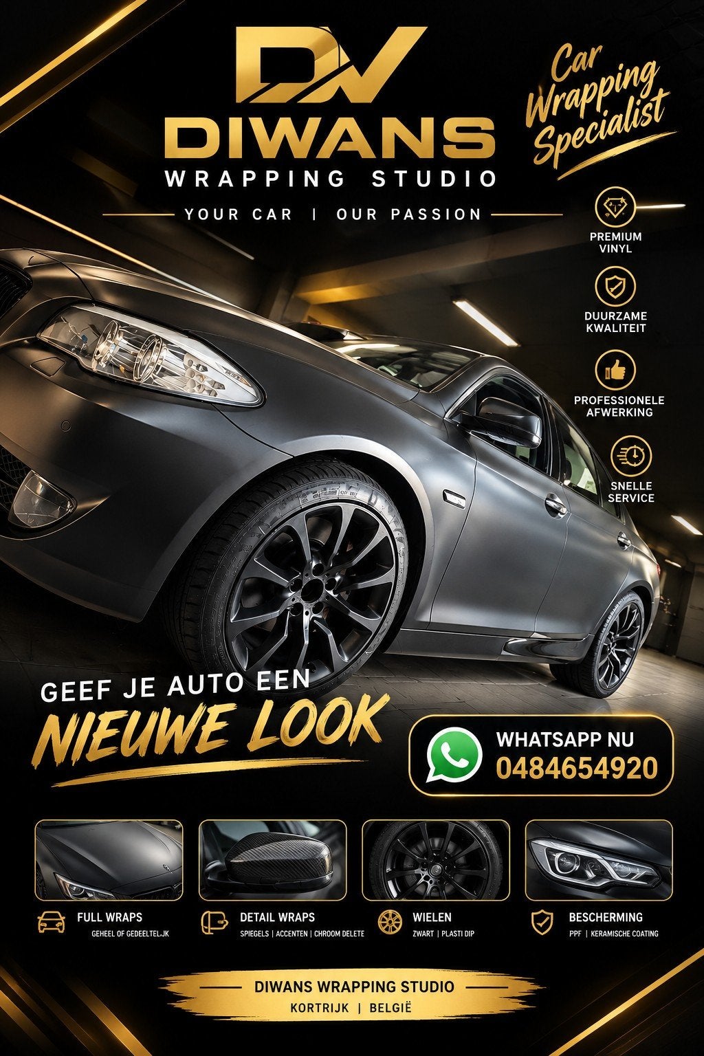 chrome delete - carwrap, Enlèvement