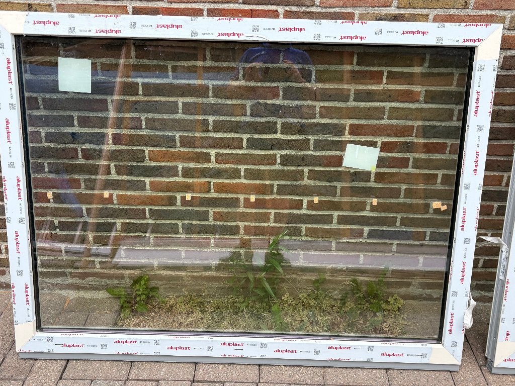 ramen pvc, Doe-het-zelf en Bouw, Ophalen, Gevelraam of Ruit, 80 tot 120 cm, Nieuw