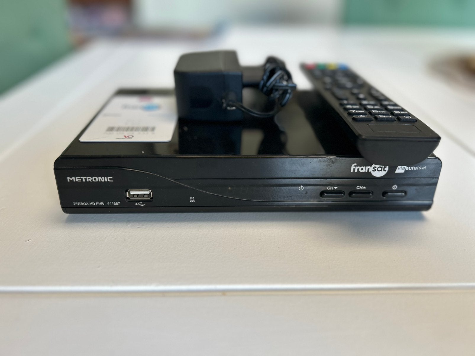 Fransat décodeur, Enlèvement, Utilisé