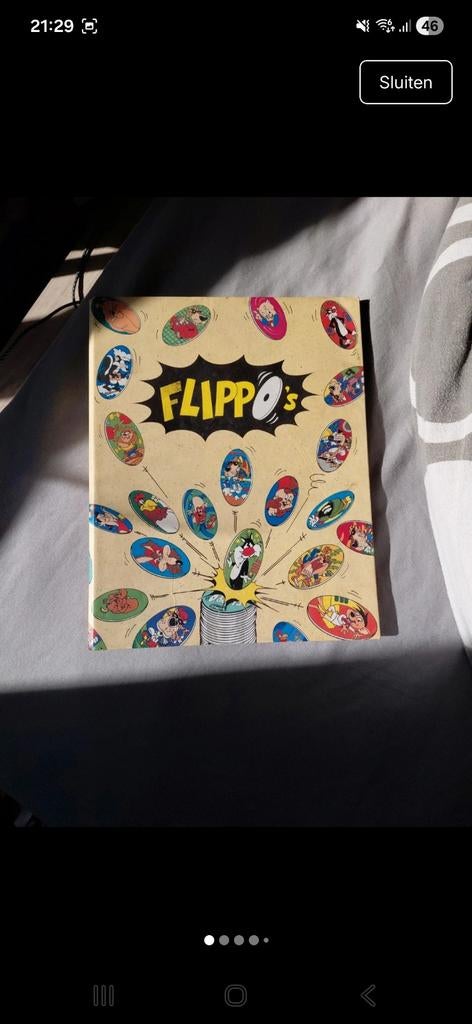 Flippo map, Verzamelen, Ophalen of Verzenden, Map, Album of Poster, Met verzamelmap(pen)