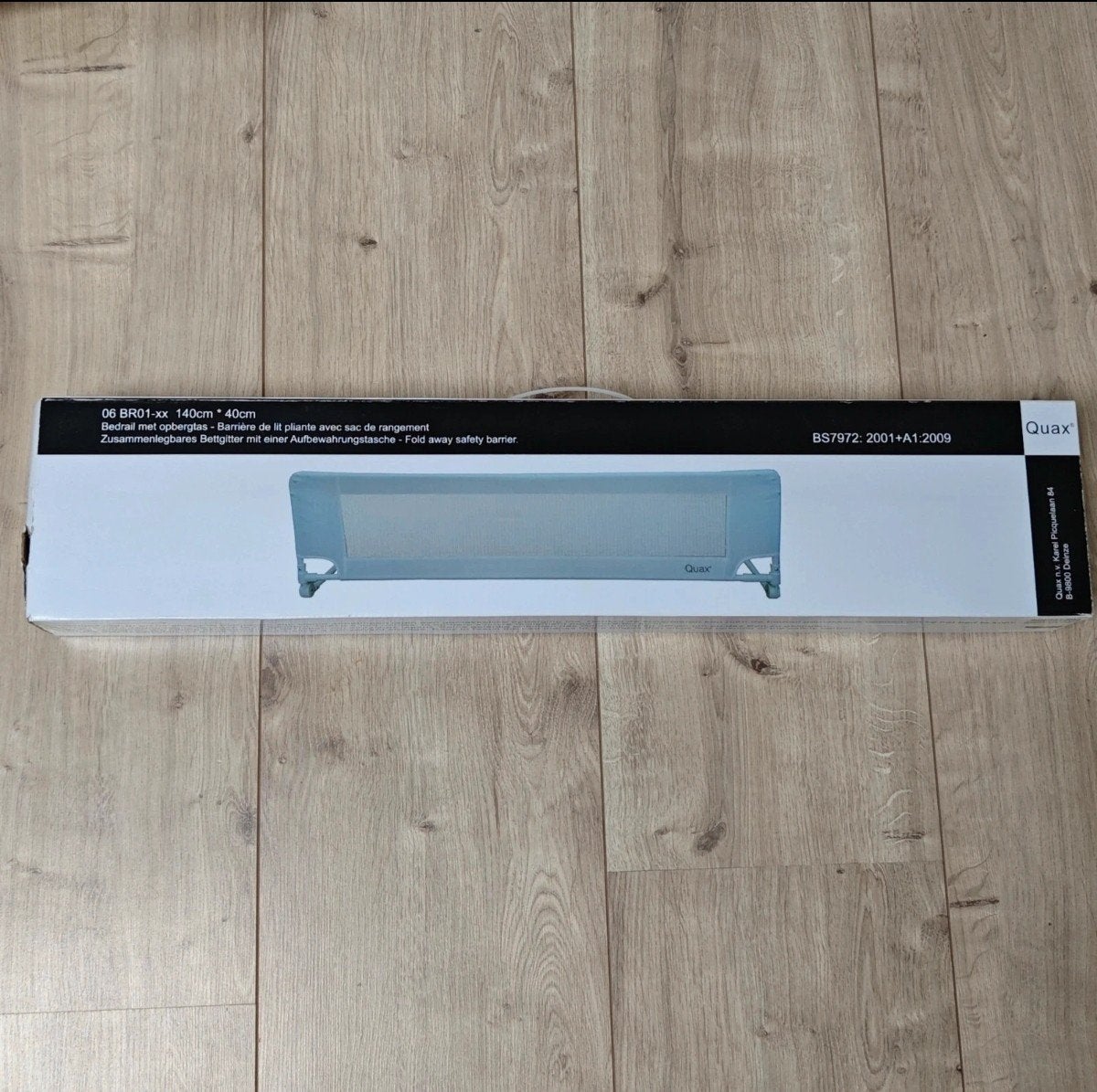 Quax Bedrail + Bag gris foncé, Enlèvement