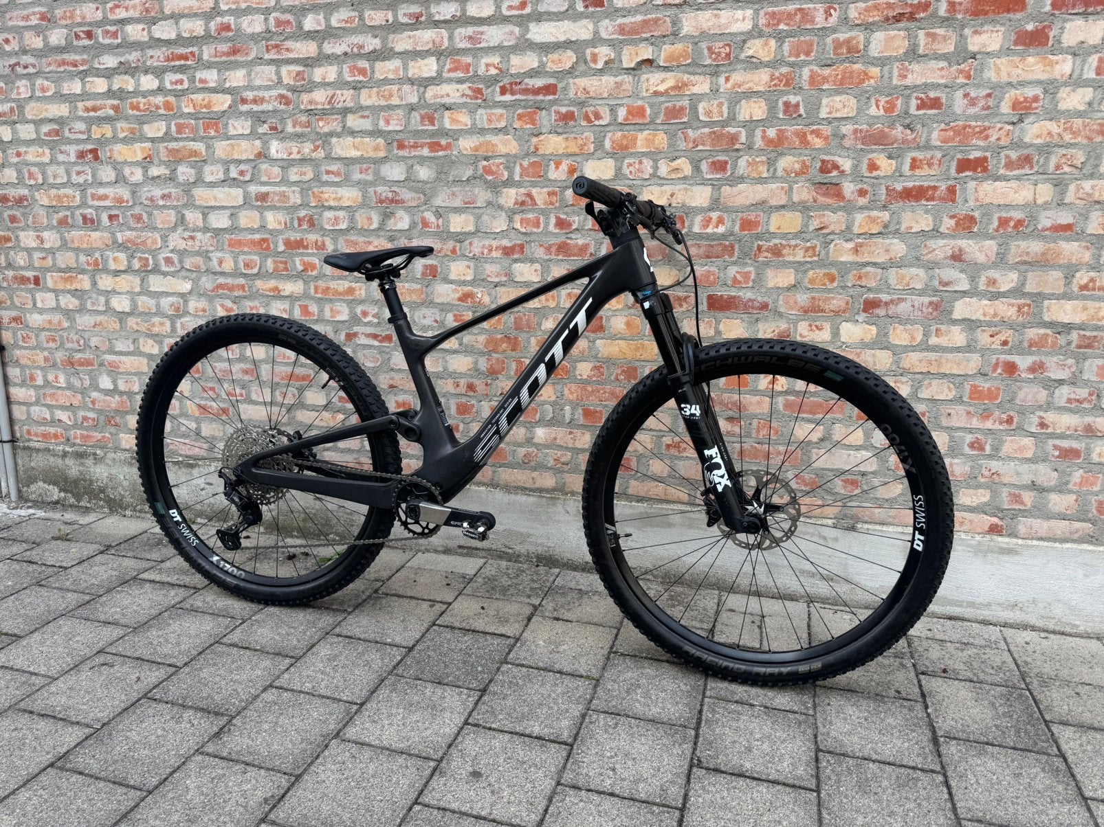 Scott spark team 2022 - carbon full suspension MTB - maat M, Fietsen en Brommers, Gebruikt, Fully, Schijfrem, Ophalen