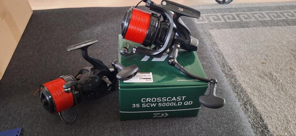 DAIWA crosscast 35 scw 5000ld qd, Ophalen