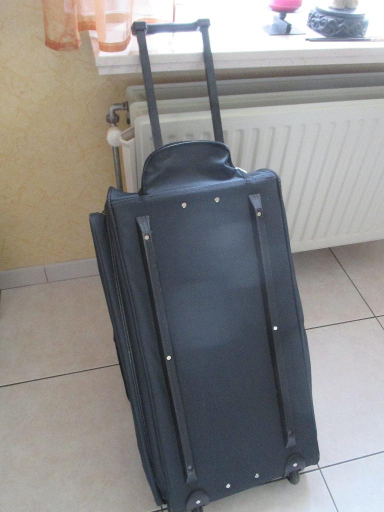 sac de voyage sportif, Enlèvement ou Envoi, Utilisé, Gris, Roulettes