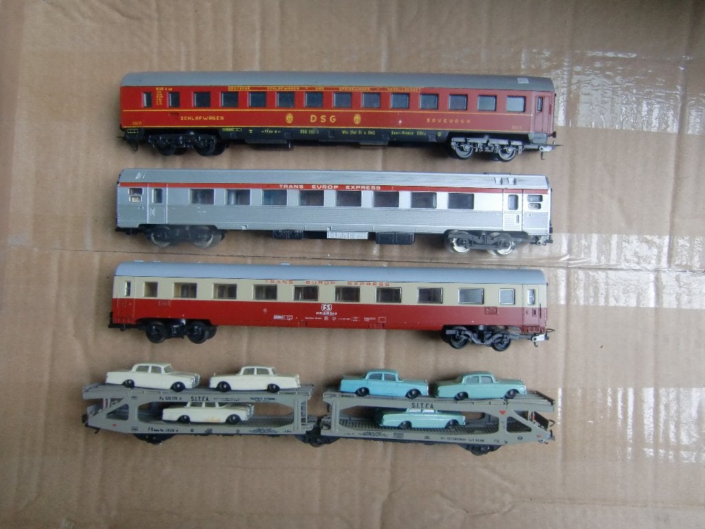 lot wagons Lima, Hobby & Loisirs créatifs, Trains miniatures | HO, Enlèvement, Comme neuf, Wagon, Lima