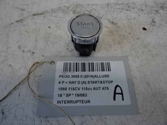 SCHAKELAAR Peugeot 3008 II (M4 / MC / MJ / MR) (9804007880), Gebruikt, Peugeot