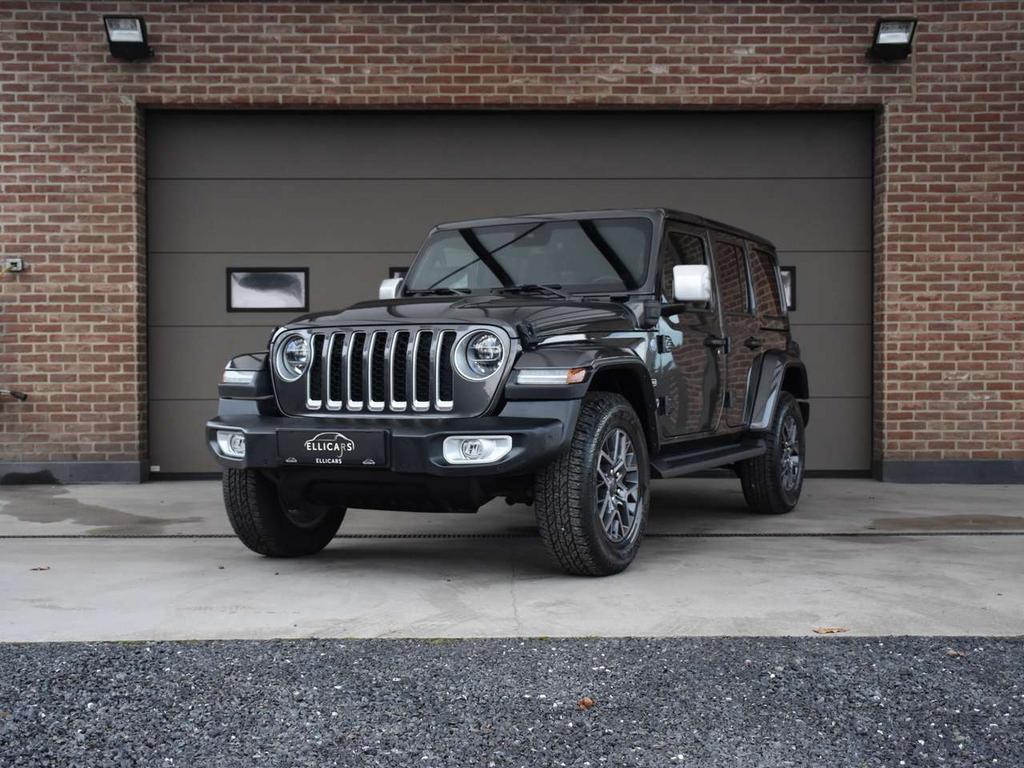 Jeep Wrangler 2.0 PHEV 4XE / OVERLAND / LICHTE VRACHT / CAR, Auto's, 0 min, 1995 cc, Zwart, 0 kg