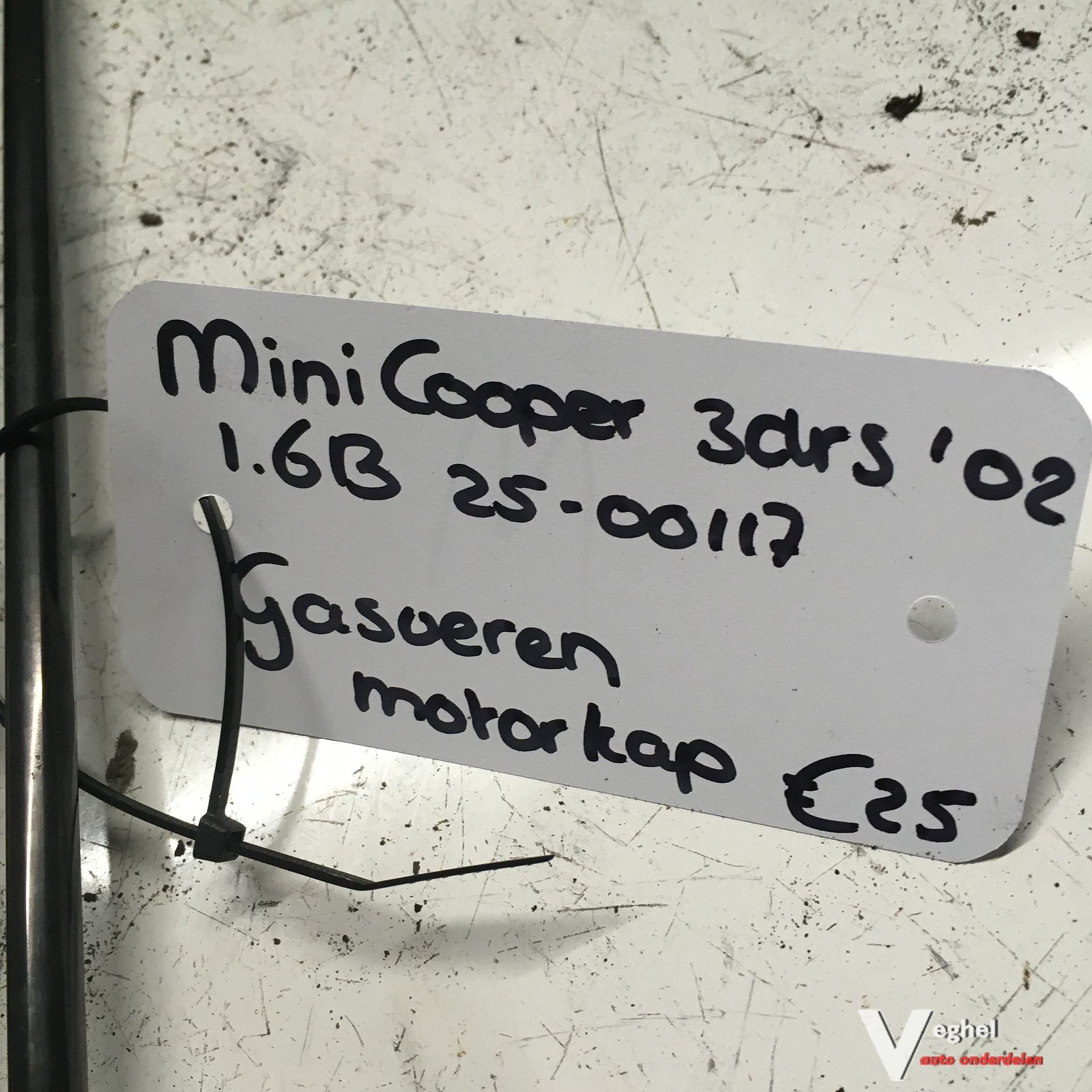 Mini Cooper 2003 1.6B 2500117  Gasveren set voor, -, Utilisé, -, -