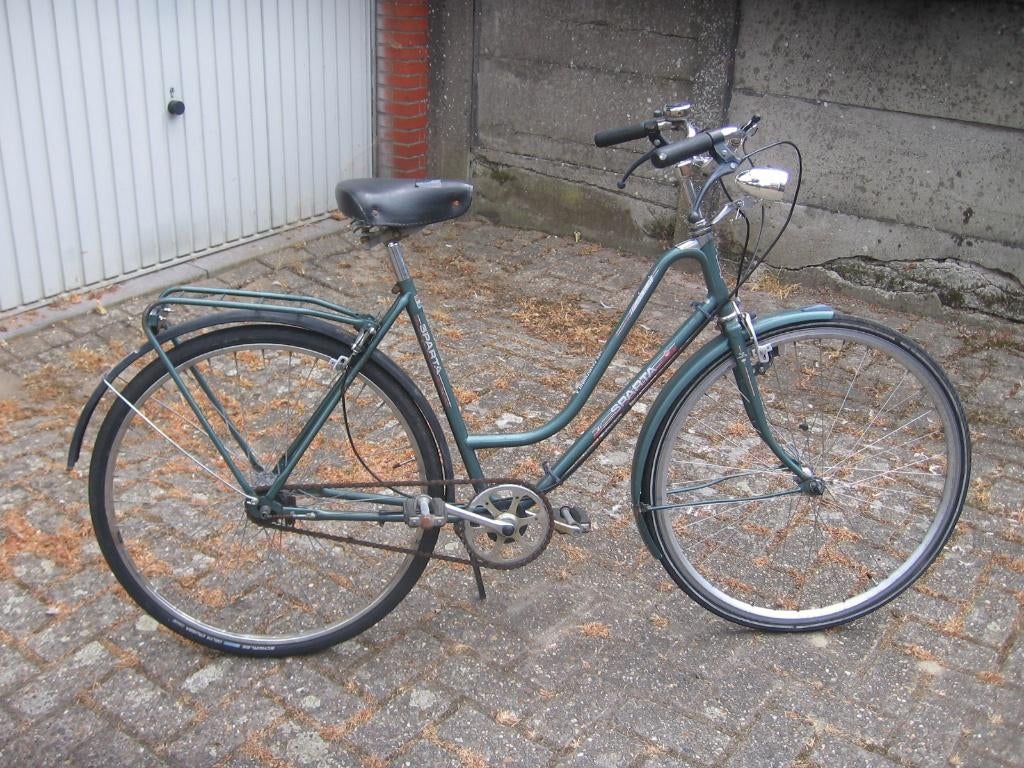 28 inch sparta damesfiets , eerste versnelling werkt niet, Fietsen en Brommers, Ophalen, Sparta, Gebruikt, Velgrem