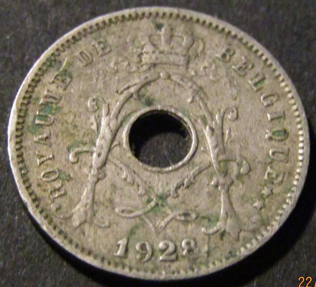 5 centimes 1928 francophone - Albert Ier, Timbres & Monnaies, Enlèvement ou Envoi, Autre, Monnaie en vrac