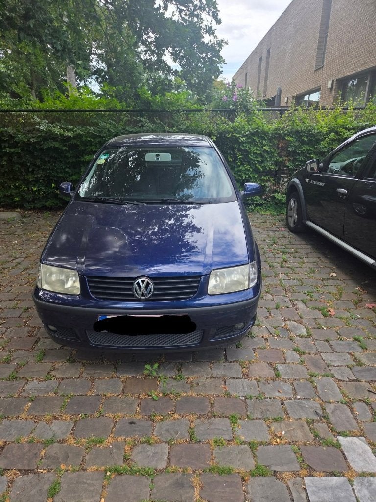 Volkswagen polo - 1.4 Benzine - Bj 2000, Auto's, Stof, Blauw, Handgeschakeld, 5 deurs