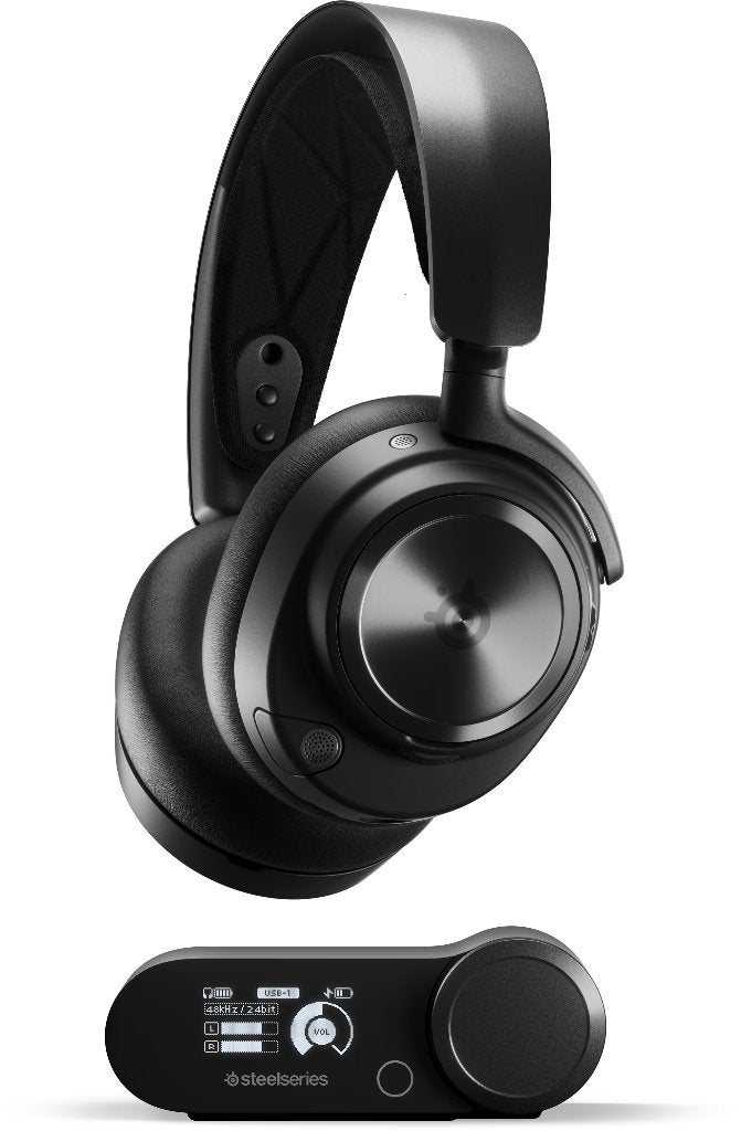 SteelSeries Arctis Nova Pro Wireless Gaming Headset, Ophalen, Gebruikt, On-ear, Gaming headset