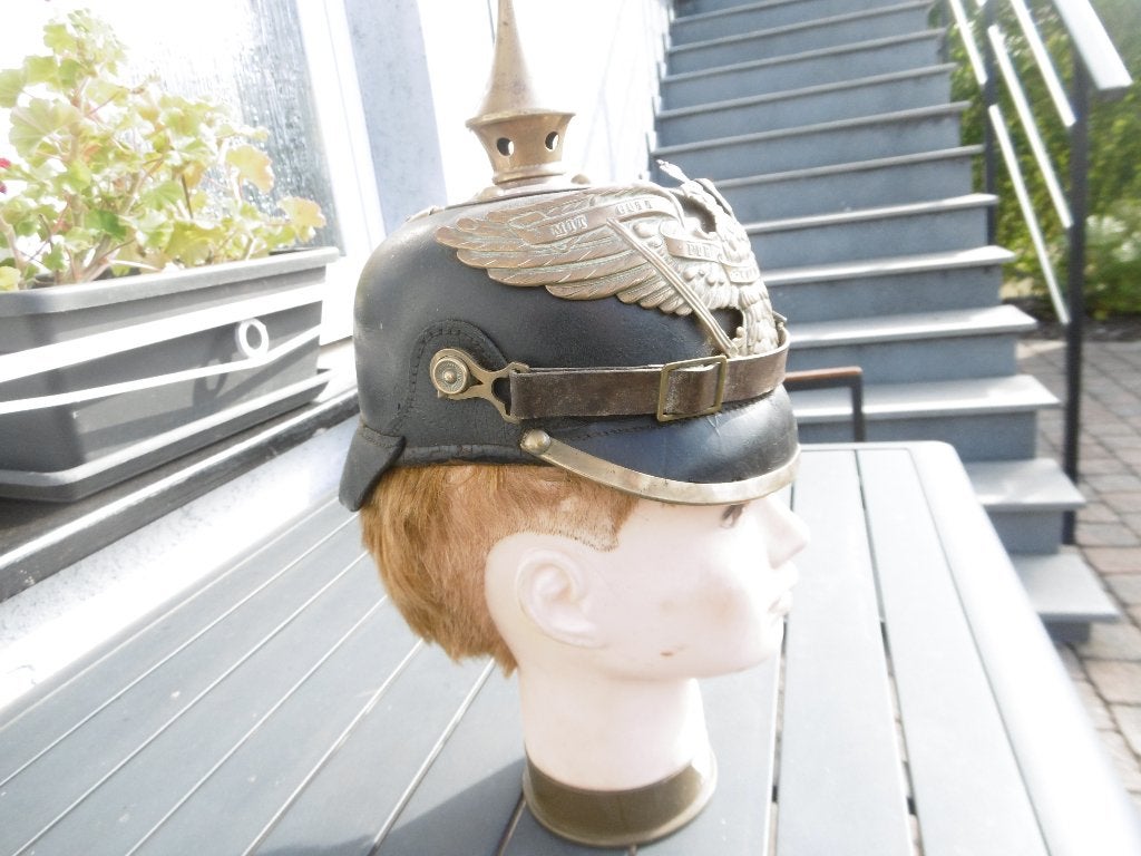 Puntige helm, Ophalen of Verzenden, Landmacht, Helm of Baret
