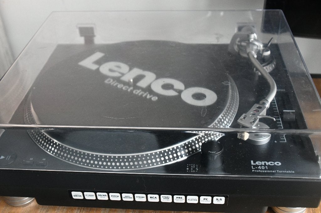 Platenspeler Lenco L-401, Audio, Tv en Foto, Platenspelers, Ophalen, Gebruikt, Platenspeler, Overige merken
