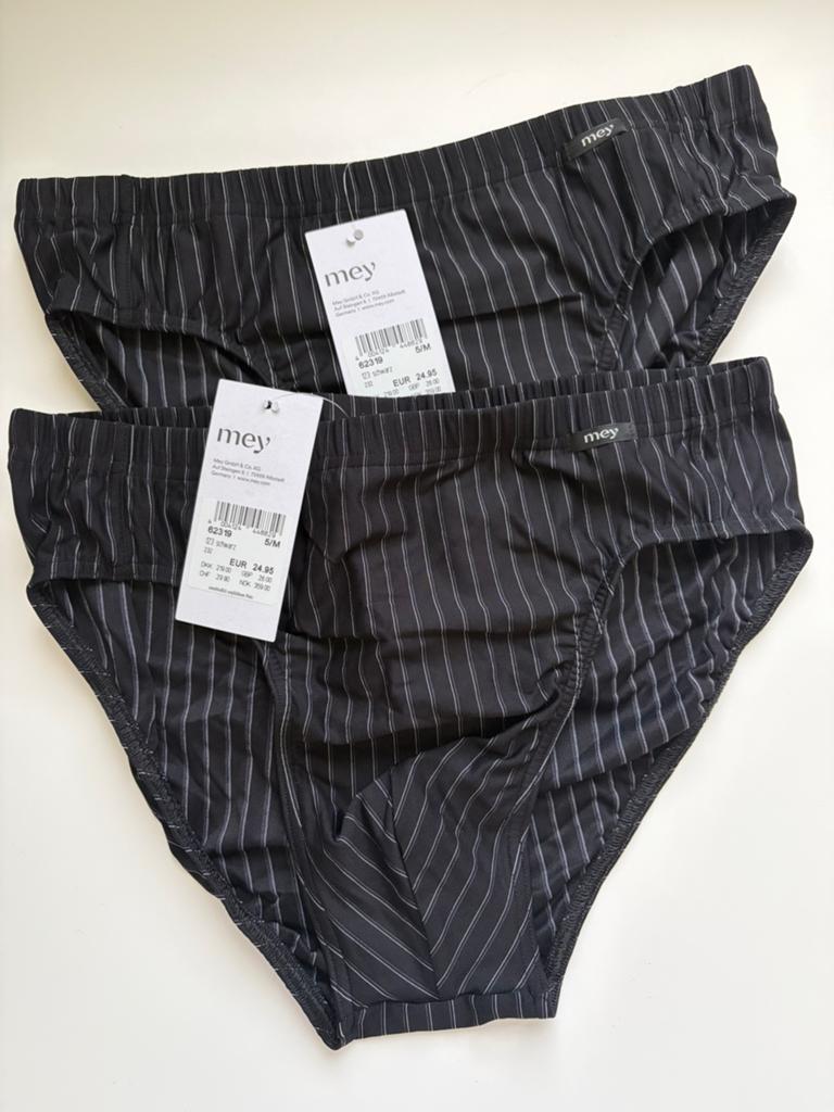Slips en polyamide Mey (2 pièces) taille M, Vêtements | Hommes, Sous-vêtements, Envoi, Noir, Slip