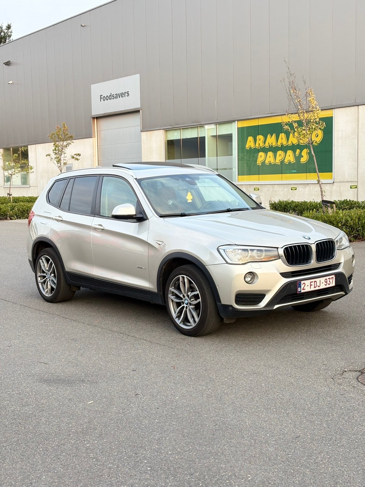 Bmw X3 2015 Automaat Euro6b 2.0Diesel full option, Autos, BMW, Cuir, Achat, Euro 6, Autres couleurs
