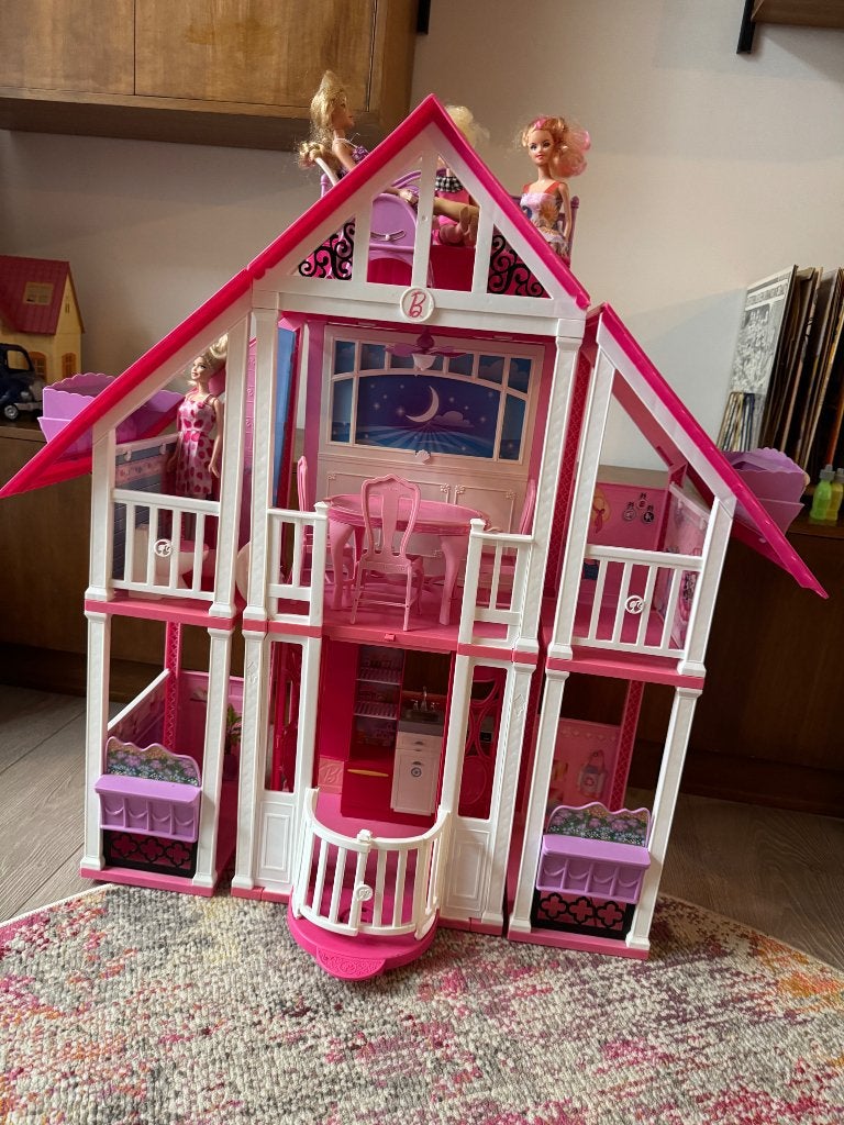 Barbie-huis, Kinderen en Baby's, Ophalen, Gebruikt, Poppenhuis