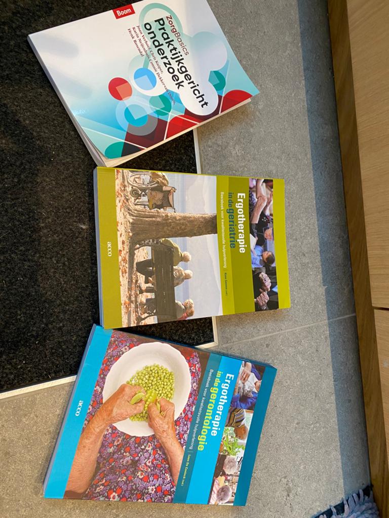 Ergotherapie boeken, Boeken, Studieboeken en Cursussen, Ophalen, Zo goed als nieuw, Hogeschool