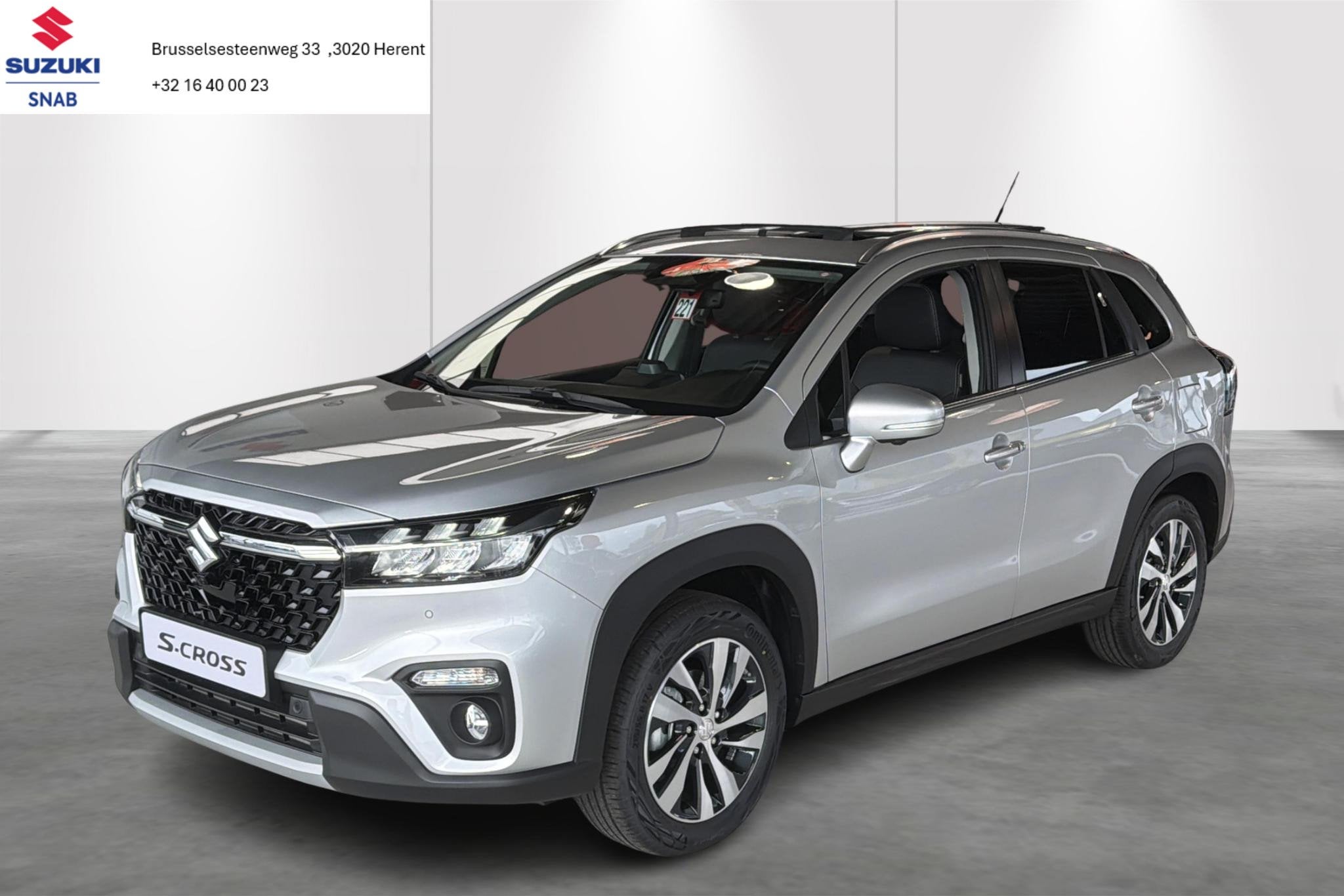 Suzuki S-Cross GLX Full option-Pano-360cam-carplay-gps-airco, Autos, Neuf, Entreprise, 700 kg, Boîte manuelle