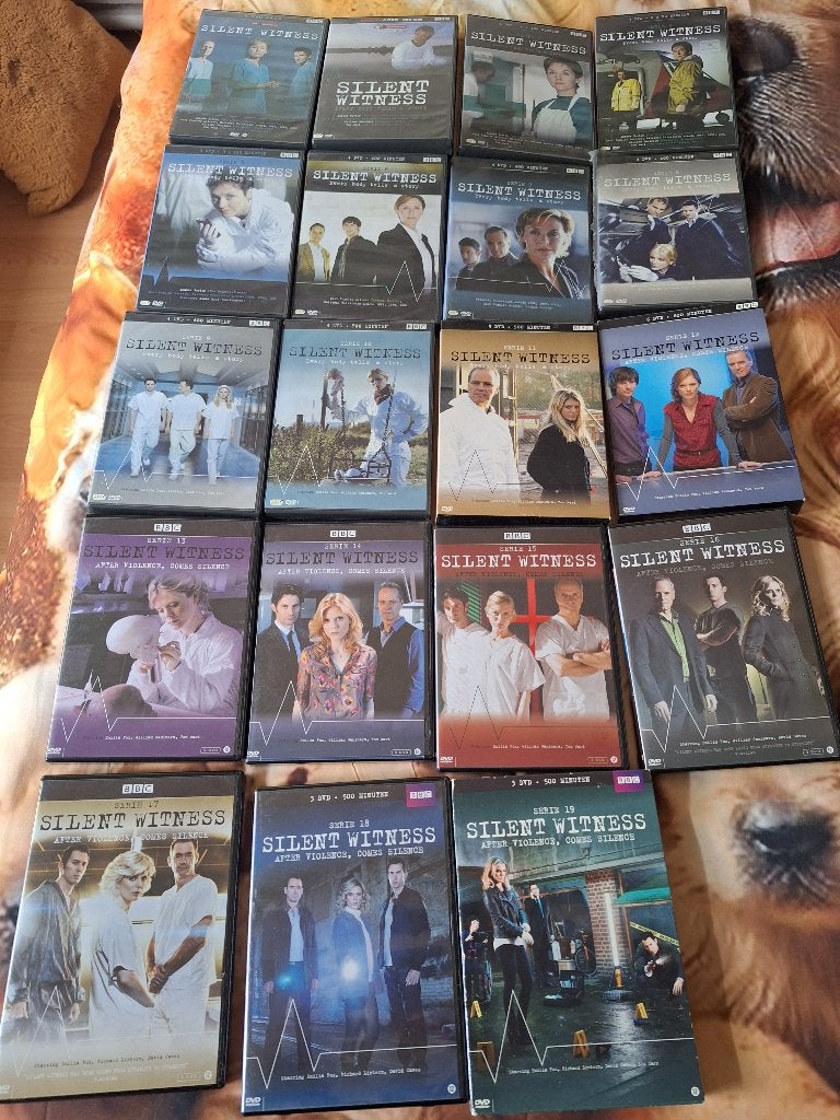 silent witness 1 t/m. 19, Cd's en Dvd's, Vanaf 9 jaar, Ophalen of Verzenden, Gebruikt, Drama