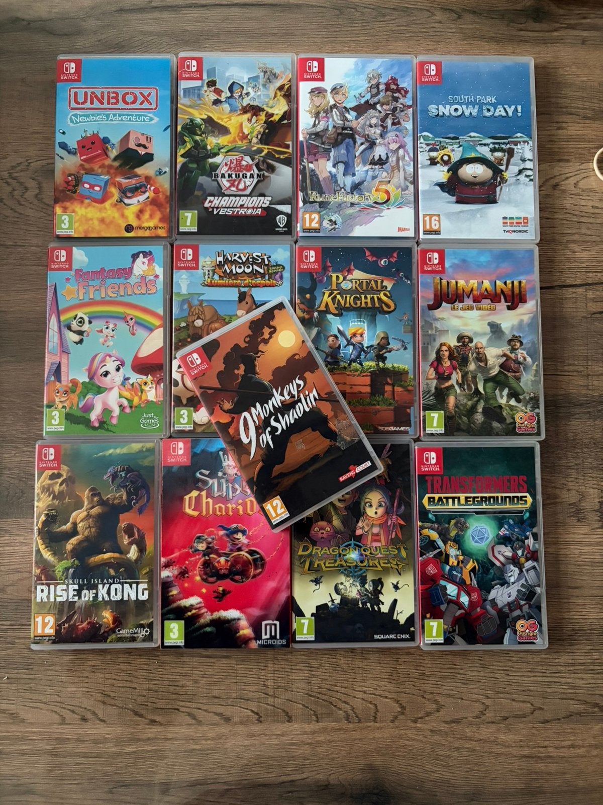 Lot jeux switch, Enlèvement ou Envoi, Comme neuf