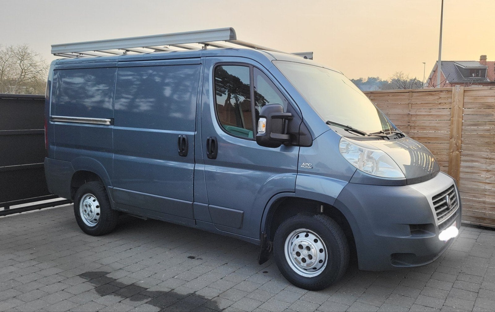 Fiat ducato 2.3jtd (120pk) *Airco*, Auto's, Bestelwagens en Lichte vracht, 5 deurs, Particulier, Euro 4, Zilver of Grijs