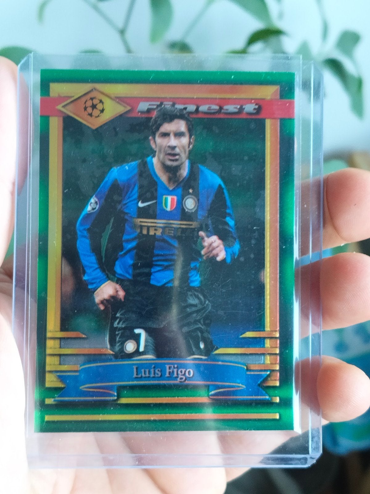 Topps finest Legend Luis Figo Inter Milan, Ophalen of Verzenden