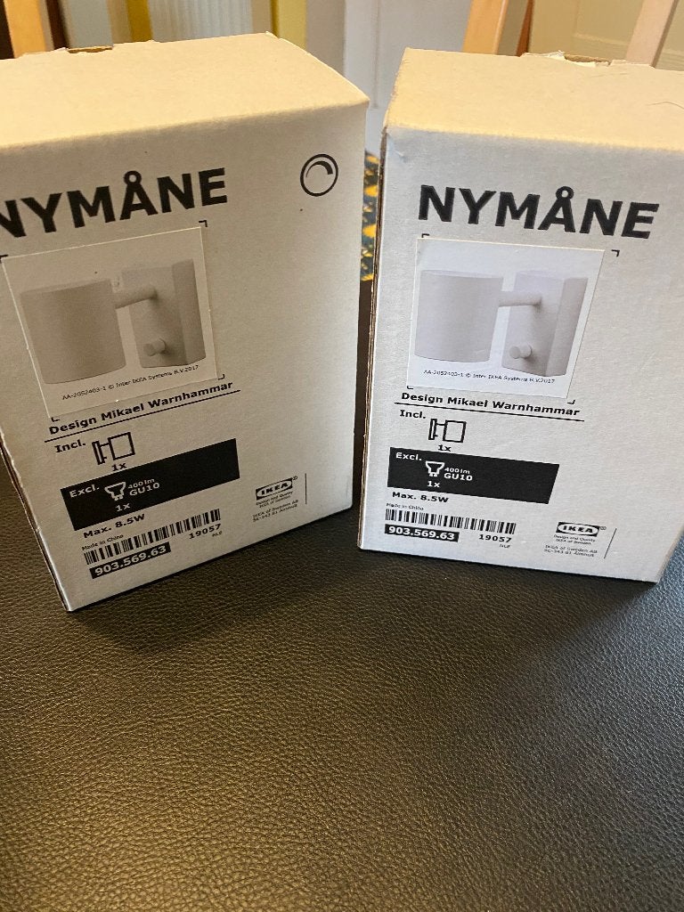 Lot de 2 appliques / liseuses pour 25€, Neuf, Liseuse, Enlèvement, Métal