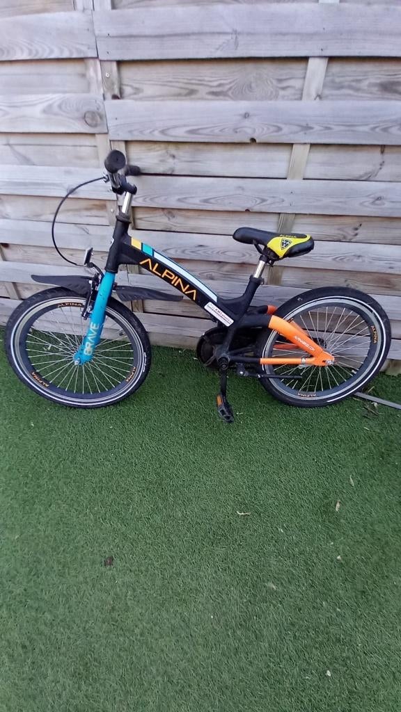 Jongensfiets ALPINA 20inch 28€, Ophalen, Gebruikt, Alpina, Handrem