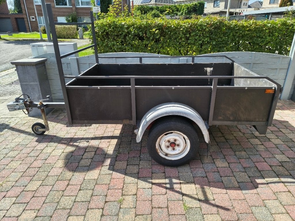 Aanhangwagen ongeremd met slot!, Ophalen, Gebruikt