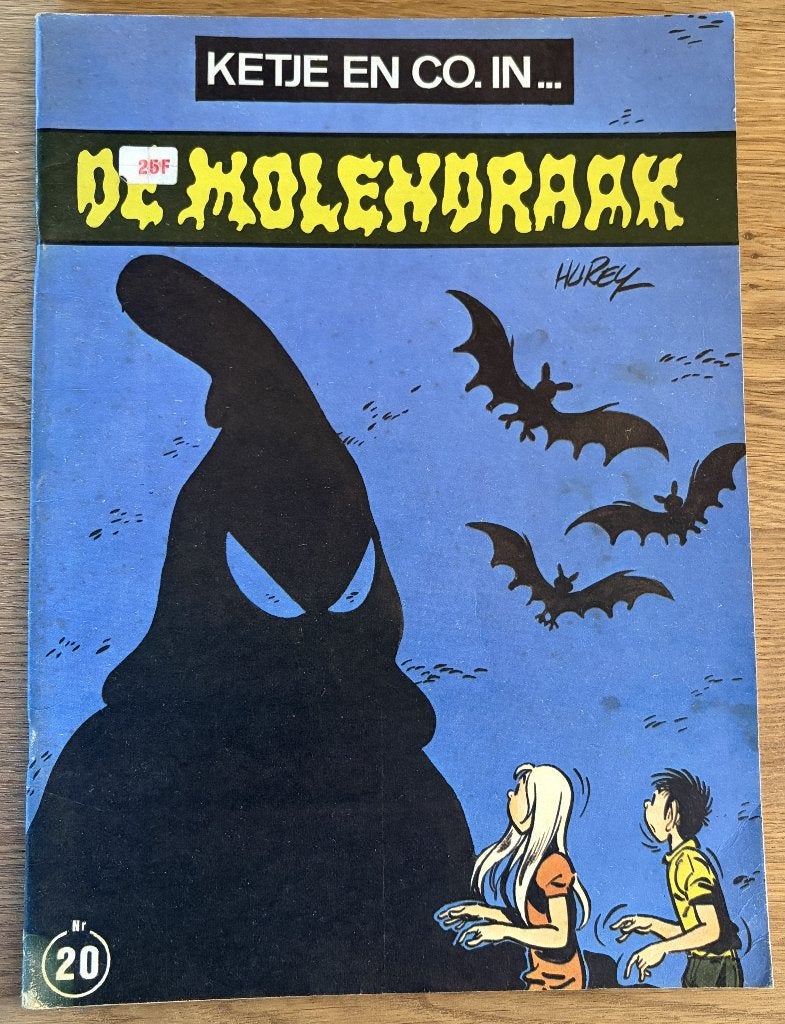 Ketje - De molendraak -20-1e dr(1971) Strip, Eén stripboek, Ophalen of Verzenden, Gelezen